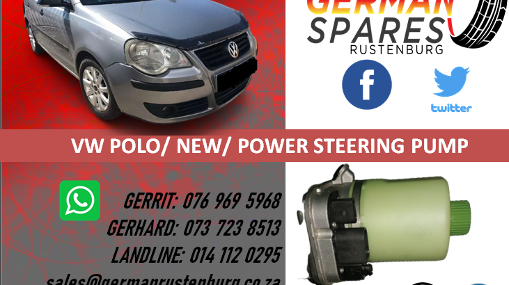 VW POLO/NEW/POWER STEERING PUMP FOR SALE