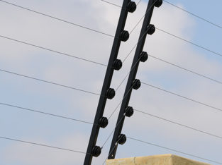 electric fence and razor installations