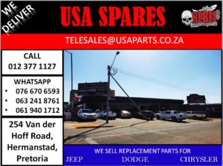 WE SELL/ JEEP/ DODGE/ CHRYSLER/ USED & REPLACEMENT PARTS/ SPARES