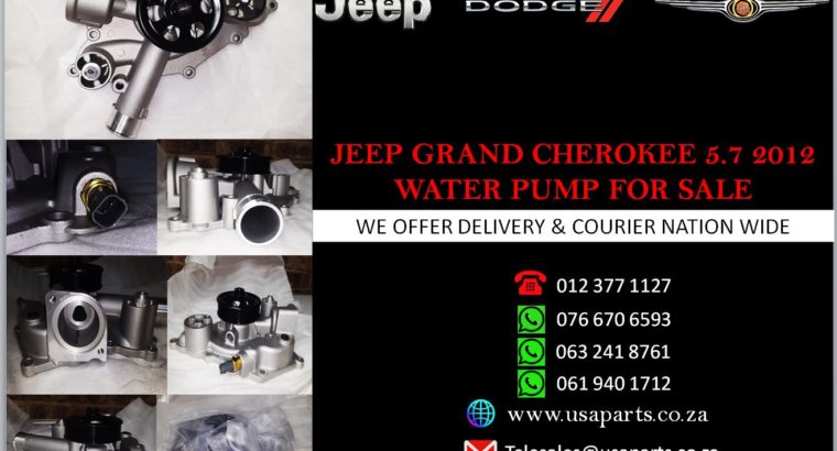 JEEP/ GRAND CHEROKEE/ 5.7/ 2012/ WATER PUMP/ FOR SALE