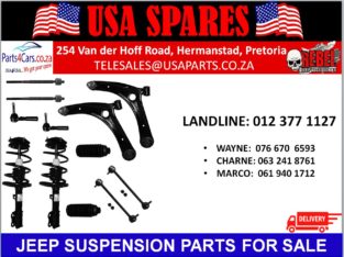 WE SELL/JEEP/USED & REPLACEMENT PARTS/SUSPENSION PARTS/SPARES