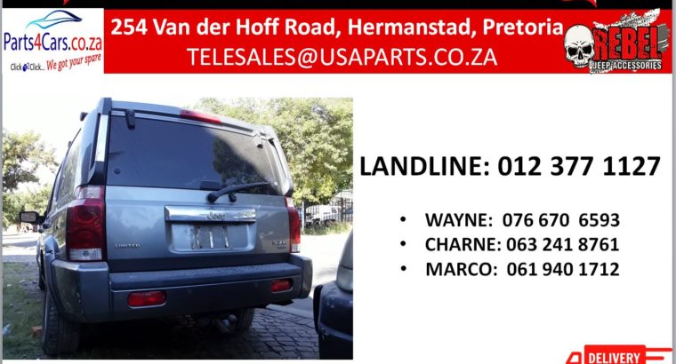 JEEP/COMMANDER/5.7 AUTOMATIC/PETROL/STRIPPING FOR SPARES/USA