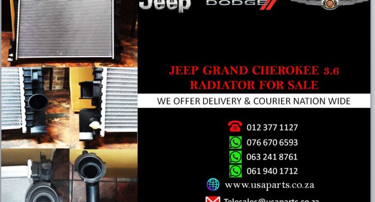 JEEP/ GRAND CHEROKEE/ 3.6/ RADIATOR/ FOR SALE