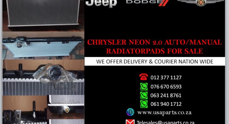 CHRYSLER/ NEON 2.0/ AUTO/MANUAL/ RADIATOR/ FOR SALE