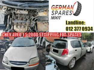 CHEV AVEO/ 1.5 / 2008 / STRIPPING FOR SPARES