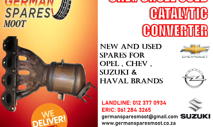 CHEV CRUZE – USED CATALYTIC CONVERTER FOR SALE