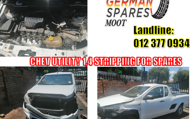 CHEV UTILITY/ 1.4 / STRIPPING FOR SPARES