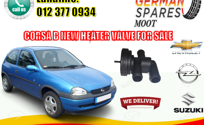 OPEL CORSA / B / NEW/ HEATER VALVE/ FOR SALE