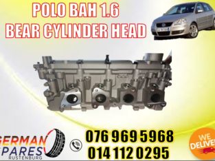POLO BAH 1.6 BEAR CYLINDER HEAD/FOR SALE/NEW AND USED PARTS /