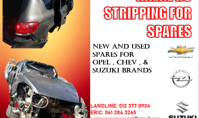 HAVAL H6 STRIPPING FOR SPARES