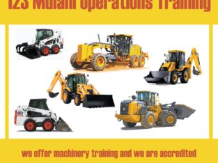 Forklift, Dumptruck Excavator, TLB training CALL0671363945