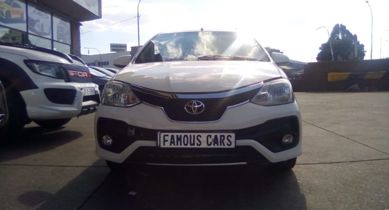 2018 Toyota etios 1.6