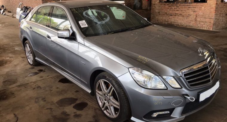 Mercedes-Benz W212 E250 Blue Efficiency CDI Stripping for Spares
