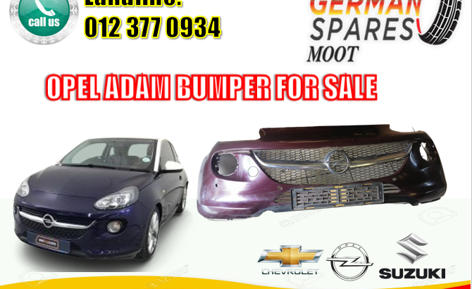 OPEL ADAM/ USED / BUMPER/ FOR SALE