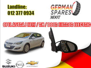 OPEL ASTRA J/ RIGHT SIDE / NEW / ELECTRICAL / DOOR MIRROR