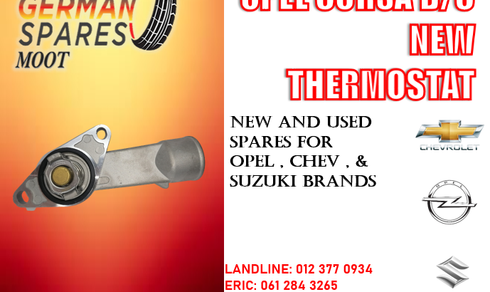 OPEL CORSA B/C NEW THERMOSTAT FOR SALE