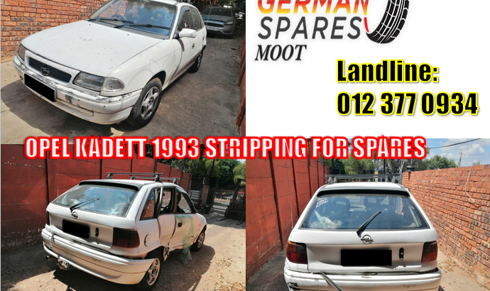 OPEL KADETT 1993/ STRIPPING FOR SPARESV