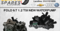 POLO 6/7 1.2 TSI NEW WATER PUMP