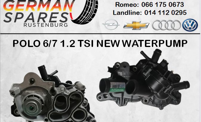 POLO 6/7 1.2 TSI NEW WATER PUMP