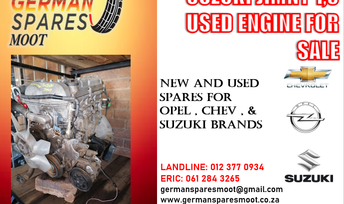 SUZUKI JIMNY 1.3 USED ENGINE FOR SALE