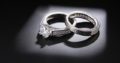 Classic Romantic Rings Sets Wedding Engagement Timbre