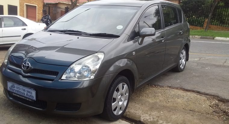 2006 Toyota Corolla Verso 1.6