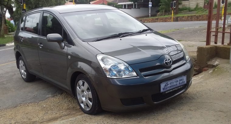 2006 Toyota Corolla Verso 1.6