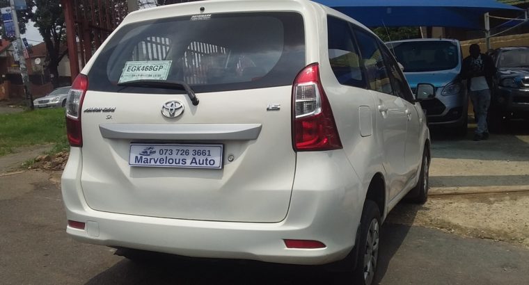 2015 Toyota Avanza Sx 1.5