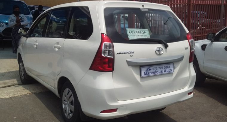 2015 Toyota Avanza Sx 1.5