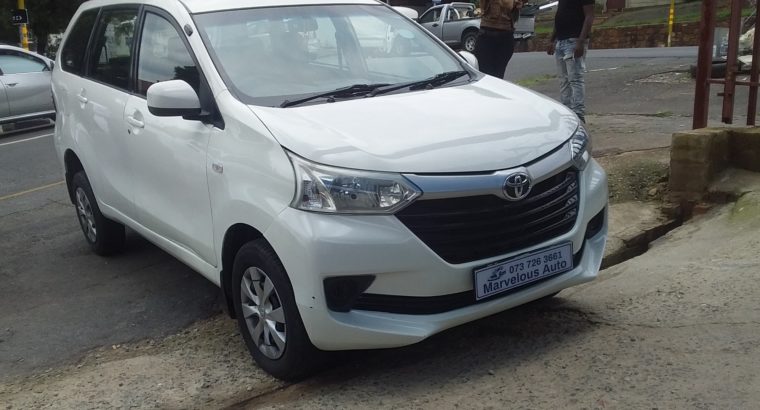 2015 Toyota Avanza Sx 1.5