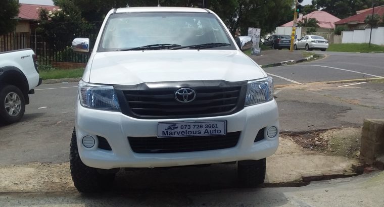 2013 Toyota Hilux SRX 2.5 Single Cab