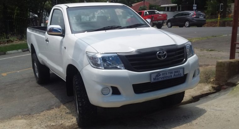 2013 Toyota Hilux SRX 2.5 Single Cab
