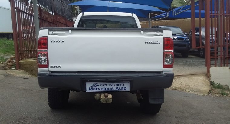2013 Toyota Hilux SRX 2.5 Single Cab