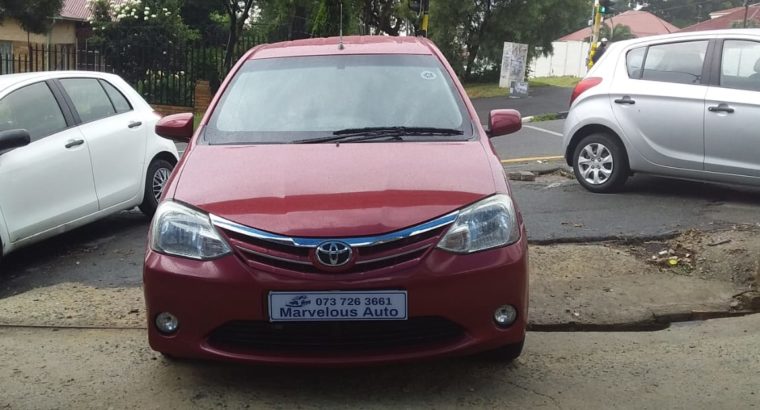 2014 TOYOTA ETIOS 1.5 XS/ SPRINTER
