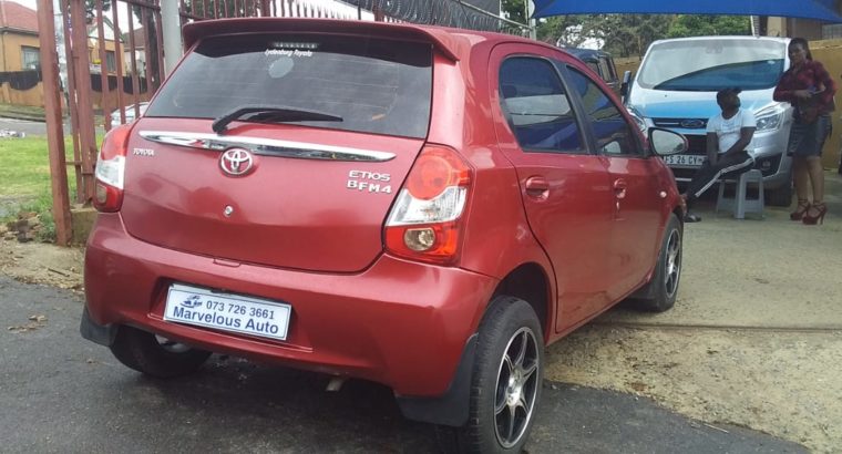 2014 TOYOTA ETIOS 1.5 XS/ SPRINTER