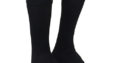 Black long boys socks