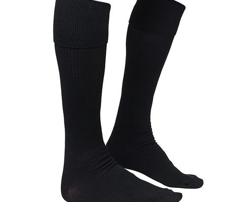 Black long boys socks