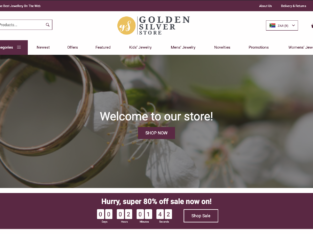 Your Own Online Store in 24HOURS!! GoldenSilverStore | 200+ Produ
