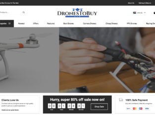 Your Own Online Store in 24HOURS!! DronesToBuyNow | 200+ Products