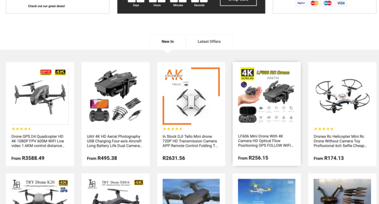 Your Own Online Store in 24HOURS!! DronesToBuyNow | 200+ Products