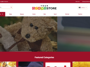 Your Own Online Store in 24HOURS!YourGreatStore| 20,000+ Products