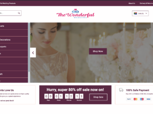 Your Own Store in 24HOURS!! TheWonderfulWedding | 1250+ Products
