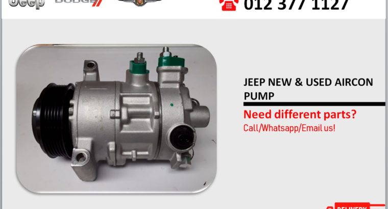 JEEP NEW & USED AIRCON PUMP FOR SALE