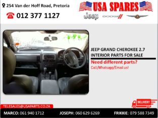 JEEP GRAND CHEROKEE 2.7 USED INTERIOR PARTS FOR SALE