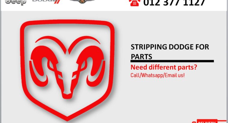 DODGE STRIPPING FOR PARTS