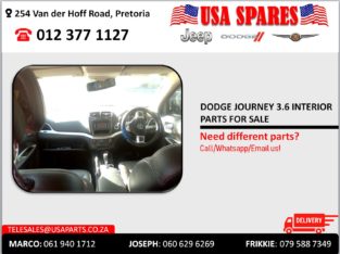 DODGE JOURNEY 3.6 USED INTERIOR PARTS FOR SALE
