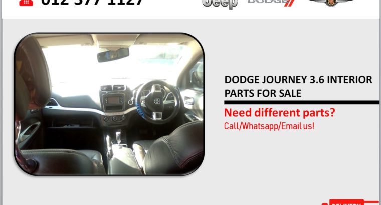 DODGE JOURNEY 3.6 USED INTERIOR PARTS FOR SALE