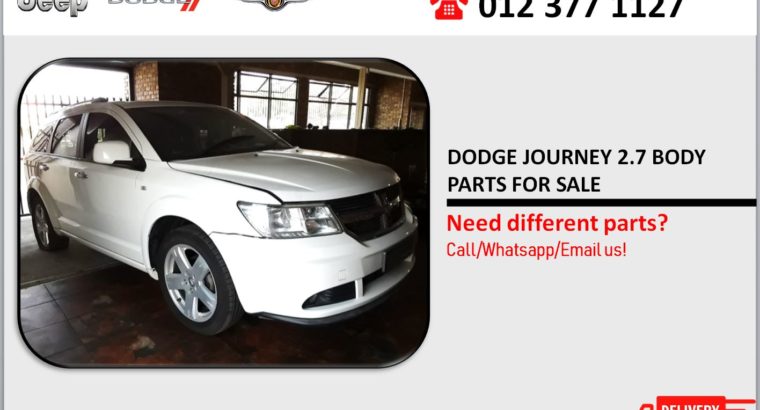 DODGE JOURNEY 2.7 USED BODY PARTS FOR SALE
