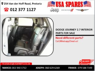 DODGE JOURNEY 2.7 USED INTERIOR PARTS FOR SALE