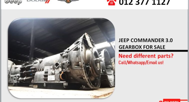 JEEP COMMANDER 3.0 AUTOMATIC GEARBOX FOR SALE